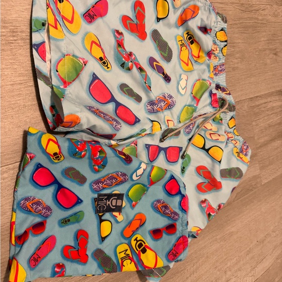 MC2 Saint Barth Men's Colorful Swim Trunks